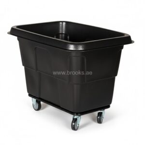 Brooks Relva Steel Base Cube Truck  27cu.ft 1200LB Black