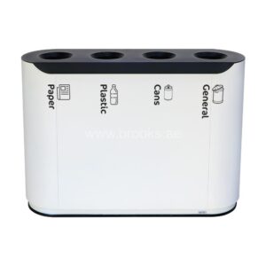 Brooks VEZLA GS 4Stream Recycle Bin 136Ltr