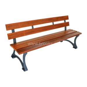Brooks Floris Wooden+Metal Outdoor Bench 175cm