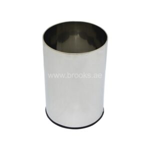 Brooks Moilloz SS Room Waste Open Bin 18ltr