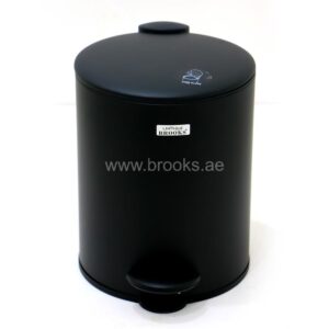 Brooks Fabio FRP Pedal Bin 5Ltr Black