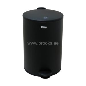 Brooks Fabio FRP Pedal Bin 20Ltr Black