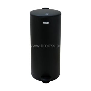 Brooks Fabio FRP Pedal Bin 30Ltr Black