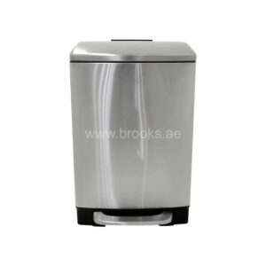 Brooks Highpro SS FRP pedal bin 12ltr Silver
