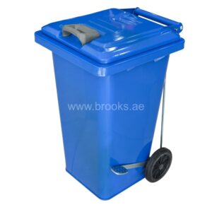 Brooks Eylak Metal Side Pedal Bin 100Ltr