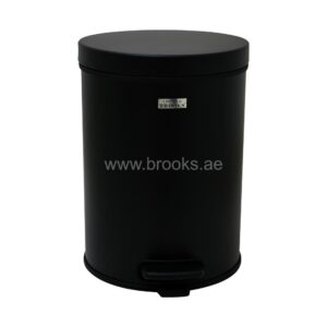 Brooks Bistro SS Softclose Pedal Bin 8Ltr Black