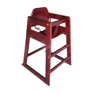 Brooks Olna Wooden Dining Baby High Chair Mahogany  
