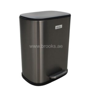 Brooks Xtreme SS Softclose Pedal Bin 5Ltr BlackGold 