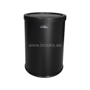 Brooks Dalo Full Black SS Swing Bin 9Ltr 