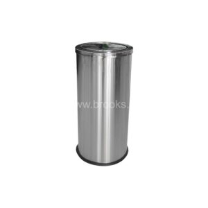 Brooks Phil SS Swing-Lid Waste Bin 30Ltr