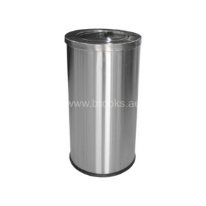 Brooks Phil SS Swing-Lid Waste Bin 60Ltr