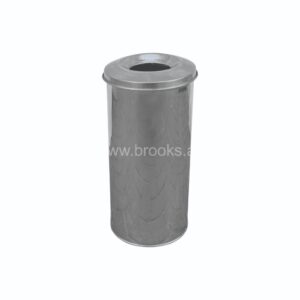 Brooks Cosvo SS Fireproof Trash Open Bin 18Ltr