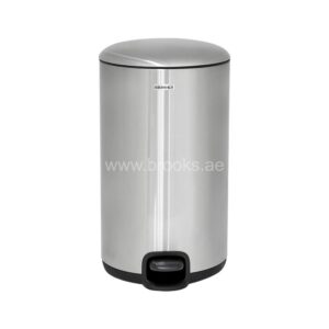 Brooks Vinla SS FRP Softclose Pedal Bin 12Ltr