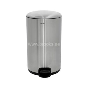 Brooks Vinla SS FRP Softclose Pedal Bin 20Ltr