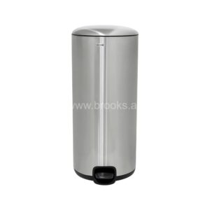 Brooks Vinla SS FRP Softclose Pedal Bin 30Ltr