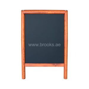 A Frame Chalkboard Sign with Wooden Frame 100cm