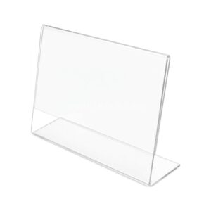 Veelex Clear Acrylic Table Label Stand