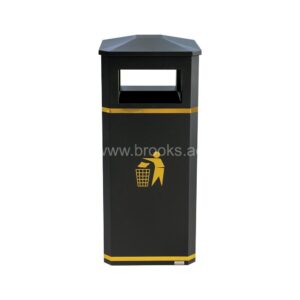 Brooks Kenzo GS Sqaure Open Bin Black 75 Ltr