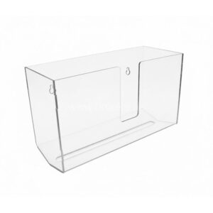 Veelex Wall Mount Clear Acrylic Tissue Dispenser 