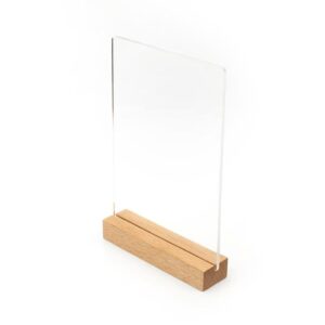 Veelex Clear Acrylic Table Display Stand