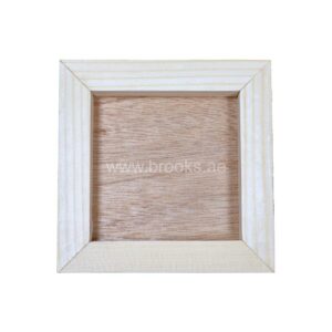 Veelex Wooden Sqaure Canvas Panel Board 5x5 