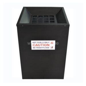 Brooks Hot Coal Bin Black 