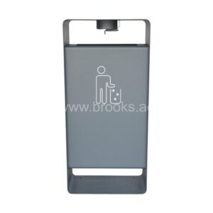 Brooks Veldo Open Bin with Ashtray Lid