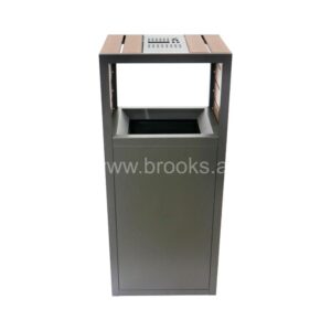 Brooks Xiga Recycle GS+WPC Square Ashtray Bin 
