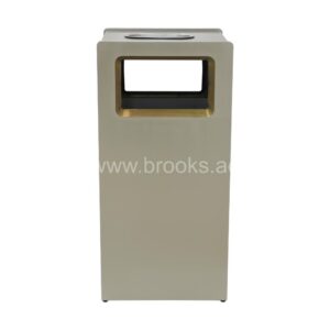 Brooks Matios GS Ashtray Bin 45Ltr Beige 