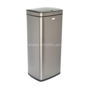 Brooks Levia Square Sensor Bin Dark Grey 25Ltr