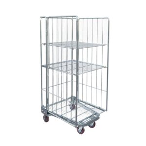 Brooks Exon Roll Cage Trolley 2 Layer with 3 Step 