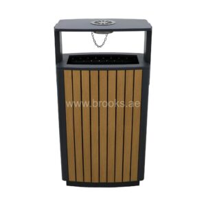 Brooks Fonix WPC+GS Ashtray Bin 50Ltr 