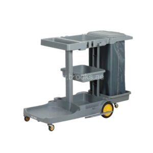 Brooks Janitor Cart Grey