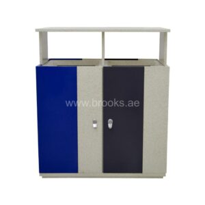Brooks 2 Stream Recycle Bin100Ltr