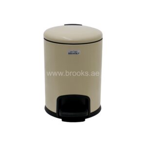 Brooks Silo SS Pedal Bin 5 Ltr. Beige