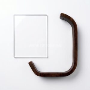 Veeelx Wood + Acrylic Display Stand