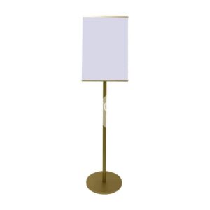 A3 Adjustable Metal Floor-Standing Poster Display Sign Holder 