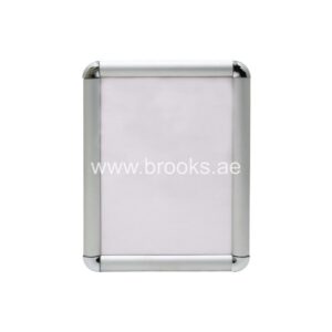 Aluminium Wall Mounted A4 Snap Frame Silver