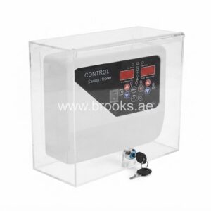 Veelex Clear Acrylic Wall Box with Lock