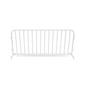 Crowd Control Metal Barrier 2.5mtr Silver 