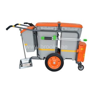 Brooks Outdoor Handpush Cleaning Trolley 200LtrÂ
