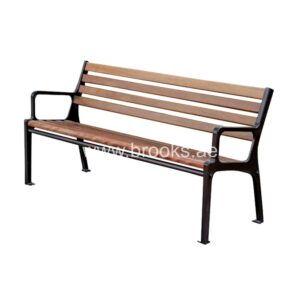 Brooks Outdoor MS + Wood Bench 