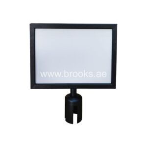 Brooks Double Side Display A3 Horizontal Header Black 