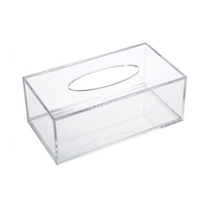 Veelex Clear Acrylic Tissue Box Rectangle 