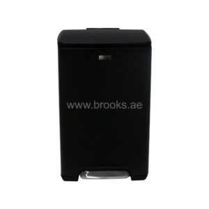 Brooks Taviz Softclose Pedal Bin 15Ltr.Black