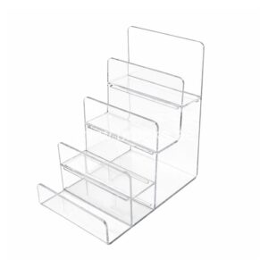 Veelex Clear Acrylic Wallet Display Stand 4 Layer 