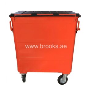 11 CBM Galvanized Bin with Plastic Lid