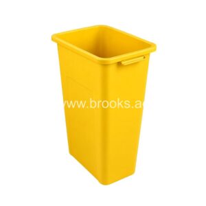 Plastic Waste Watcher Yellow 60Ltr 