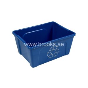 Plastic Deskside Recycling Bin 12Ltr
